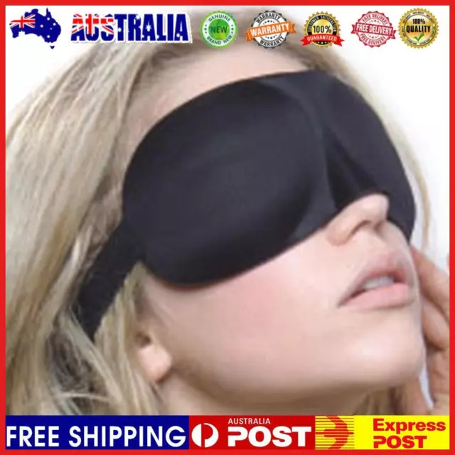 2PCS 3D Sleeping Eyeshade Eye Mask Blindfold Cover Soft Blind Pack Travel