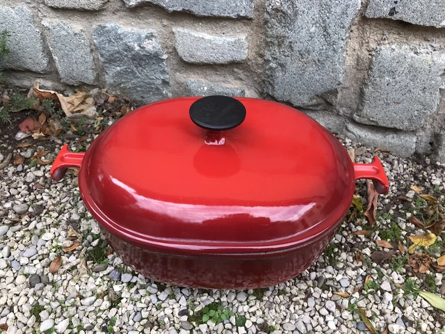Ancienne Cocotte La Mama de Enzo Mari Pour LE CREUSET