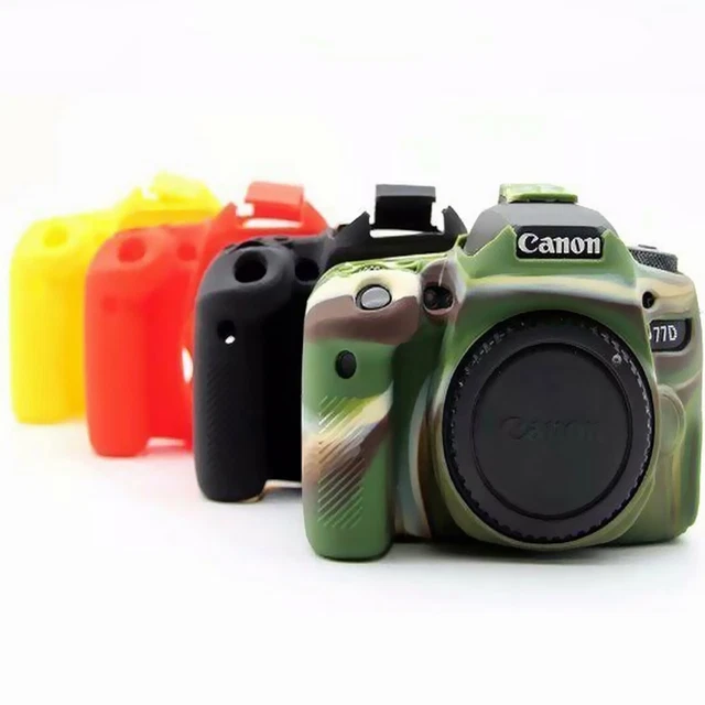 Camera Protective Body Cover For can0n EOS 77D 80D 90D Bag Soft Silicone Case