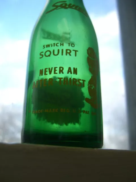 Vintage SQUIRT Getränke 207ml Label SQUIRT Bottling Co 3