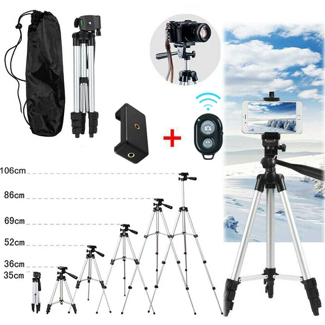 Flexibles Smartphone Stativ Kamera Handy Verstellbar Dreibein Tripod Halterung