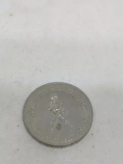 1970 Johnnie Walker Red St Louis (Football) Cardinals Schedule Coin