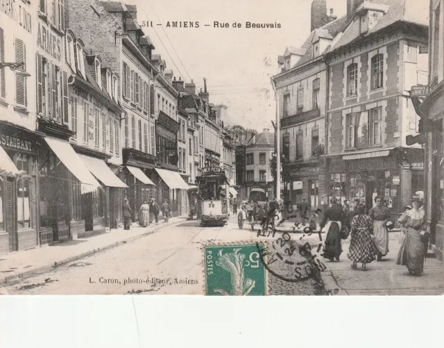 CPA Amiens Rue de Beauvais