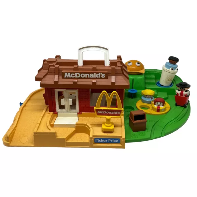 Fisher-Price Little People McDONALDS 2552 1989 Restaurant Vintage Nice Fisher-Price Little People McDONALDS 2552 1989 Restaurant Vintage Nice