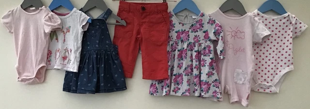 Baby Girls Bundle Clothes Age 3-6 Months H&M Mothercare Next Gap George
