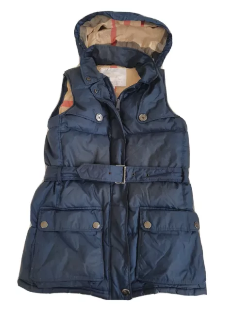 BURBERRY BODY WARMER Gilet Jacket Age 5 Years Boys Down Feather