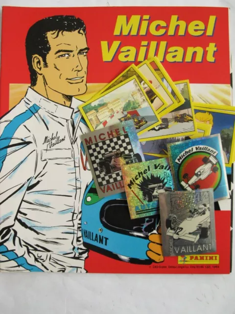 Michel VAILLANT 1993-ALBUM PANINI complet des216 images couleurs+17 images métal 2