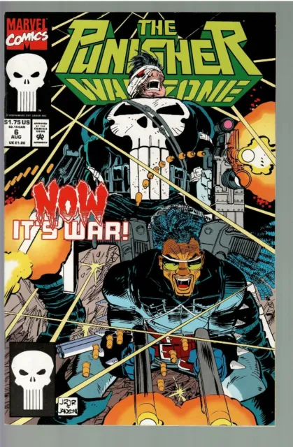 Punisher War Zone #6 1992 VF+ (Marvel)