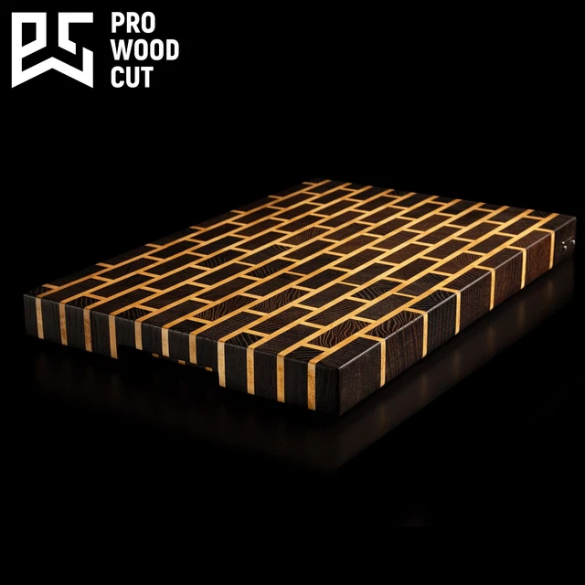 Planche à Découper Professionnelle VENUS ProWoodCut En Bois Massif - Artisanale, Faite Main En Italie