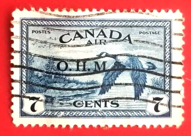 Canada Stamp CO1 BOB Airmail O.H.M.S. Used