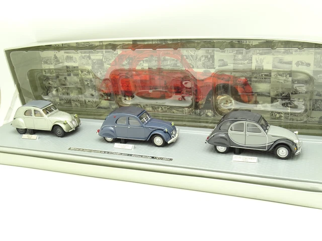 Coffret Norev 60 Ans De La 2 CV Citroën - 1/43 - État Neuf