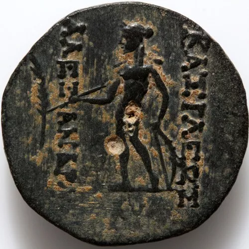 Ancient Greek Coin AE, Alexander I Balas, Seleukid Kingdom, 150-146 BC.Antioch