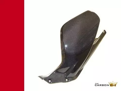 Ducati Panigale V4 Carbon Rear Hugger Mudguard In Plain Gloss Weave Fibre