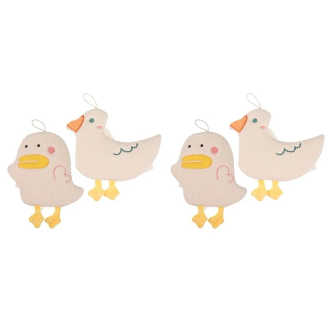 4 pz guanti da bagno bambini cartone animato adorabile suono da bagno neonato