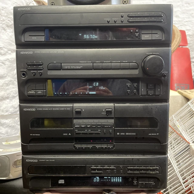 KENWOOD RXD27L HIFI Stereo *SPARES or REPAIRS* Wont Read CD's £42.49