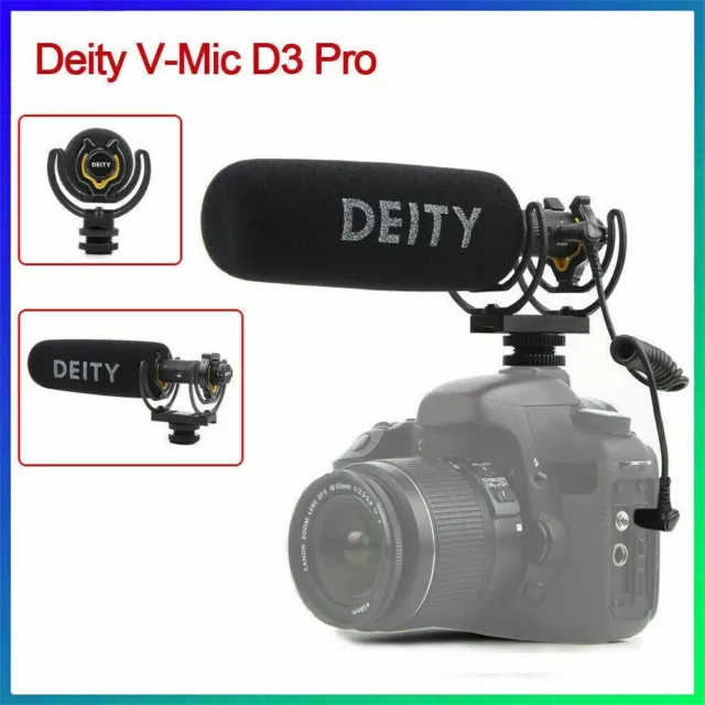 Deity V-Mic D3 Pro Location Super Cardioid Broadcast Recording Studio Mic Kit