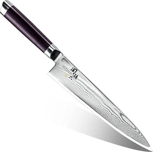 Japanese KAI MAGOROKU Kitchen Gyuto Chef's Knife 210mm 8 in Damascus steel