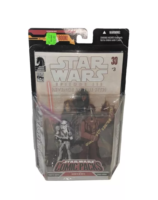 Star WarS Kashyyyk Trooper and Wookiee Warrior Comic Pack 30th Anniversary