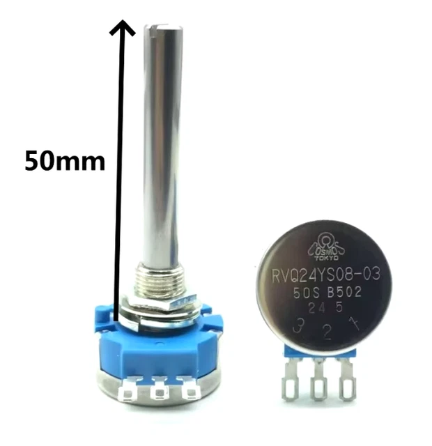 Tokyo Cosmos RVQ24YS08-03 5K Ohm Potentiometer For Mobility Scooter Wig Wag Throttle