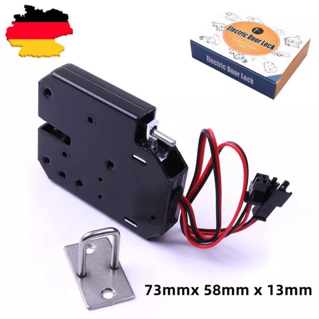 1/2/4x Elektromagnet Elektromagnetische Verriegelung Türriegel Schloss DC12V 2A