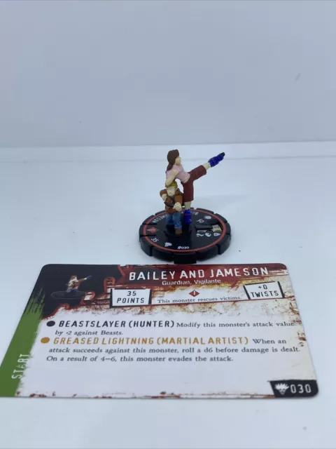 Horrorclix - Veteran BAILEY AND JAMESON #030 - Freakshow Set