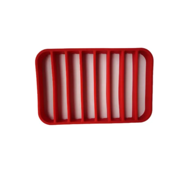 Bandeja de tostador de silicona soporte para parrilla horno microondas