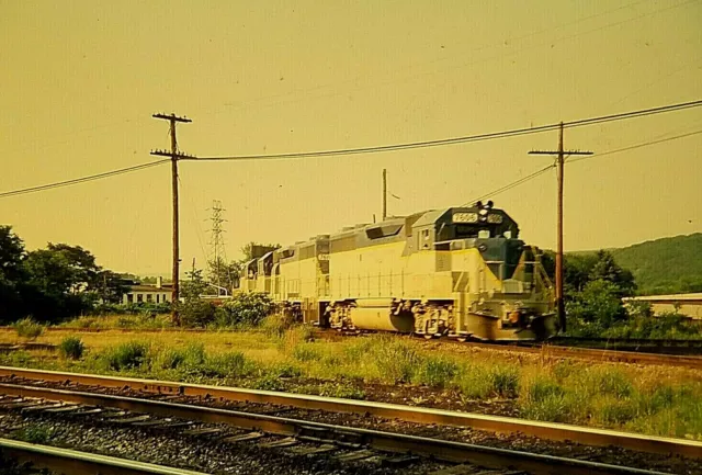 TX13 ORIGINAL KODACHROME 1970s 35MM SLIDE TRAIN RR D&H DELAWARE AND HUDSON