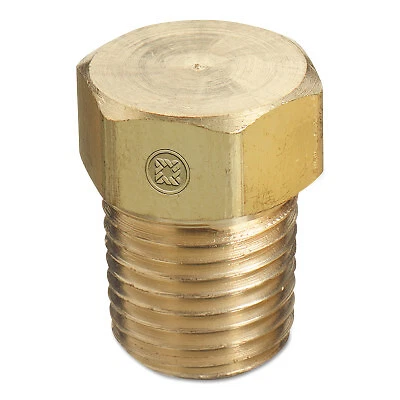 Pipe Thread Caps and Plugs, Cap, 3000 Psig, Brass, 1/4 in (Npt) Western