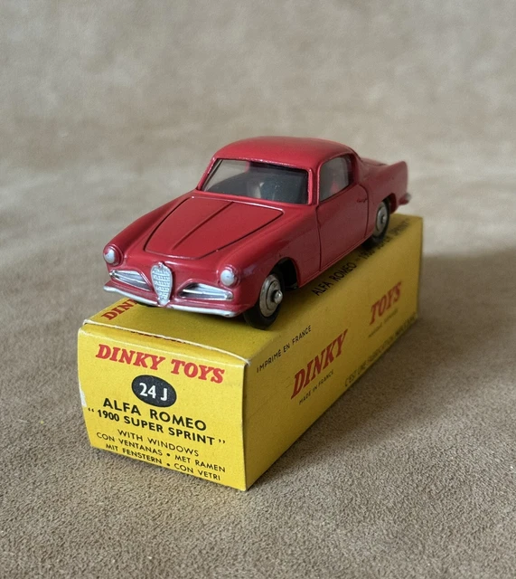 DINKY TOYS COUPE Alfa Romeo 1900 + Boite D'origine N°185 Made In England Meccano EUR 100,00 - IT