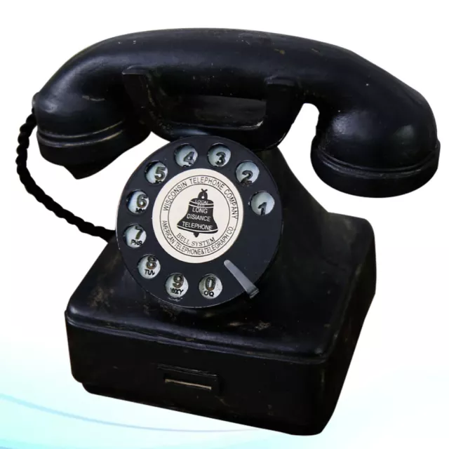 Acentos para el hogar con esfera telefónica vintage modelo retro