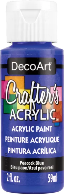 Crafter's Acrylic All-Purpose Paint 2oz Peacock Blue