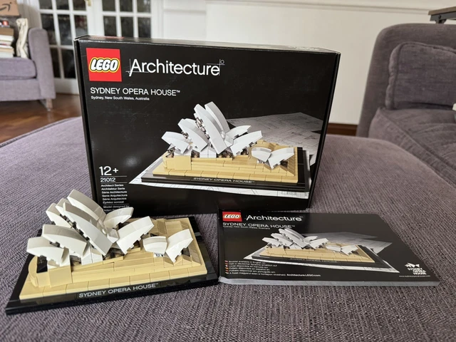 LEGO ARCHITECTURE 21012 Sydney Opera House Complete Mint