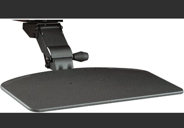 Bush Business Furniture Articulating Keyboard Tray with Galaxy Finish / NEW!