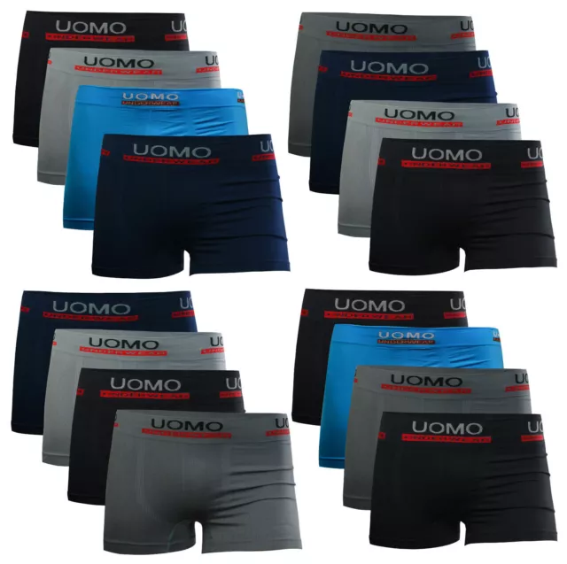 5-20er Pack Boxershorts Herren Retro Boxer Shorts Unterwäsche Unterhose Seamless