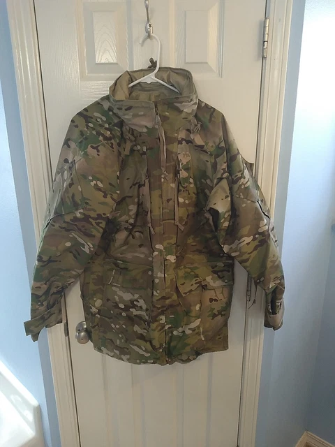 🇺🇸OCP Multicam Extreme Rain Cold Jacket Parka Goretex Med Reg, AlmostNew!