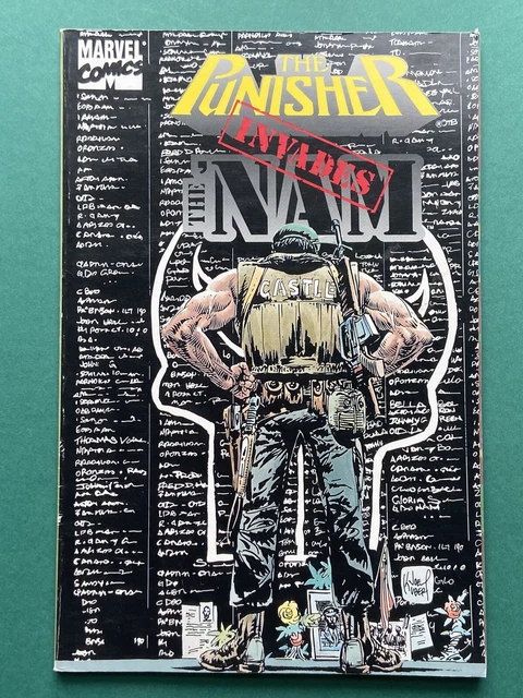 The Punisher Invades The Nam TPB VG/FN (Marvel 1994) First Print Graphic Novel