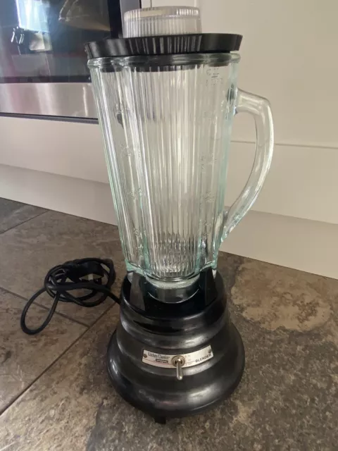 Waring Pro 39BL64 Heavy Duty Black Commercial Model Bar Blender With Glass Jar