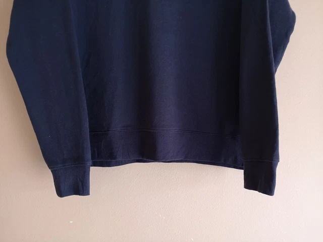 Columbia marineblau Nomadendruck Pullover mit Rundhalsausschnitt Baumwolle/Poly - Damen groß 4