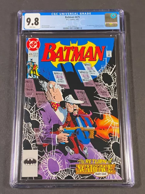 Batman #475 1992 CGC 9.8 4187289042 Alan Grant Norm Breyfogle