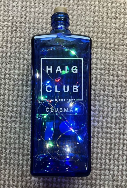 Haig Club Scotch Whisky 1 Litre Bottle With Lights  - Same Day Free Post*