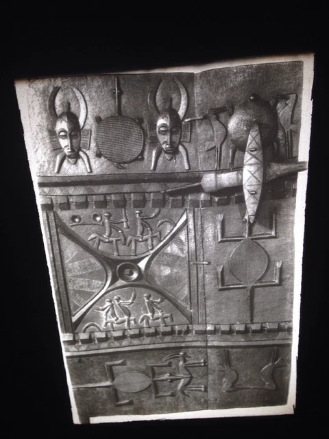 Senufo Door- Ivory Coast African Tribal Art 35mm Slide