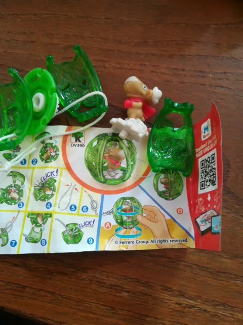 KINDER SURPRISE   2019- 2020    NOEL   DV390  :  renne  +BPZ