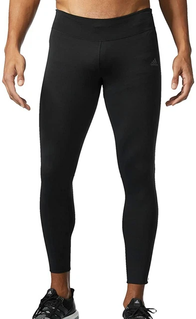 Adidas Hommes's Leggings Pantalons Supernova Climaheat Longs Collants longs, Noi