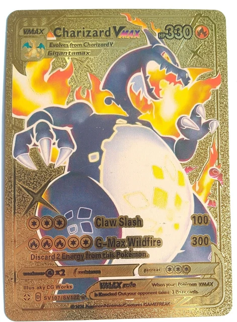 Pokmon Gold Foil Cards Rare Silver Pokmon Card Pack  55 Gold Foil Cards,  Unofficial But Collectible Pokmon Cards