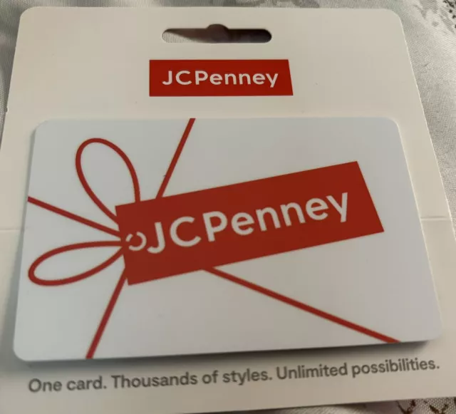 Jc Penney gift card $100