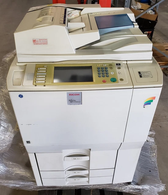 Ricoh Aficio MP C7501SP Kopierer Drucker Multifunktionsgerät Farbe Laser