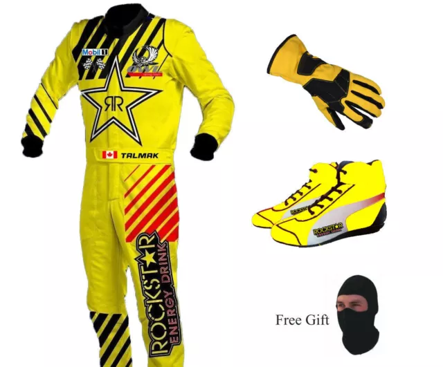 Traje Go Kart Racing Nivel 2 Homologado Botas Y Guantes A Juego