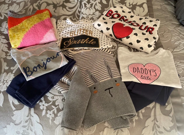 Bundle Of 6  Girls Clothes Next, Primark Age 4- 5  Years 2