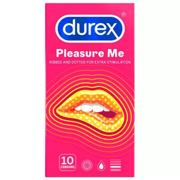 Préservatifs Durex Pleasure Me, 10 pieces