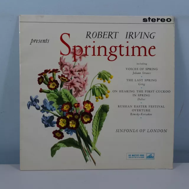 HMV CSD 1346 Robert Irving presents Springtime Sinfonia Of London 1961 ED1 NM/VG